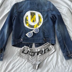Blue Denim JEAN JACKET! Ultra MF merch